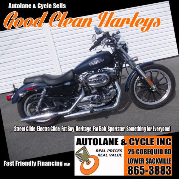 2009 Harley Davidson Sportster 1200 Low 4300 miles THAT'S IT