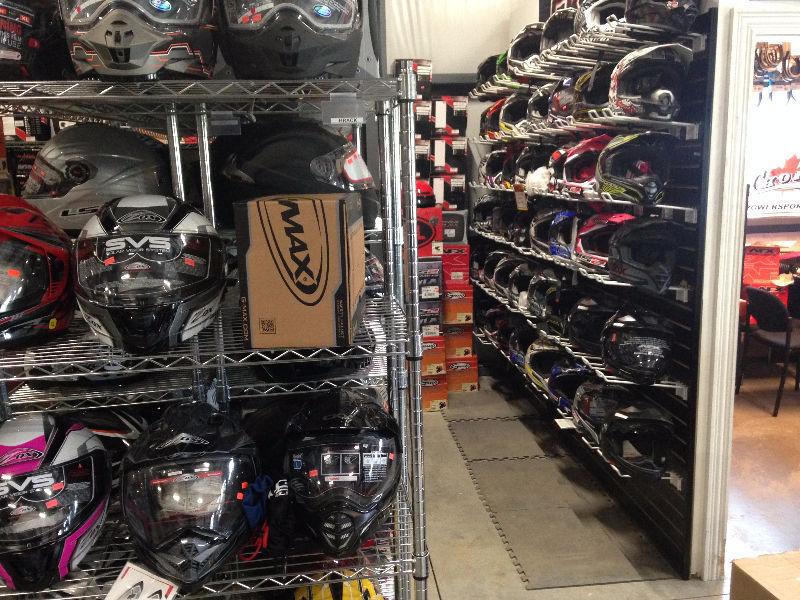ALL HELMETS ON SALE AT CANMAC STARTING AT 59.99