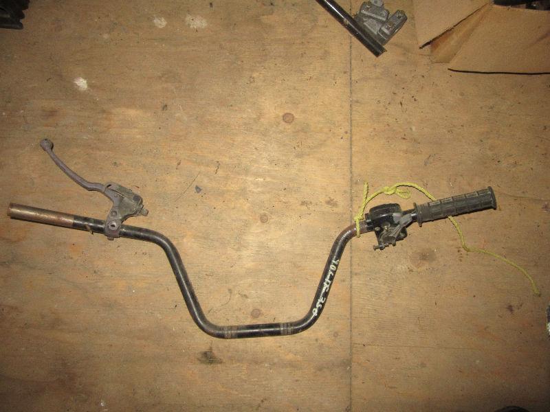 Suzuki LTF250 LTF400 LTF160 handlebars throttle brake LT230 LTF5