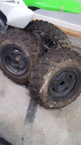 Stock Quad tires for sale. Rocky Mountain house