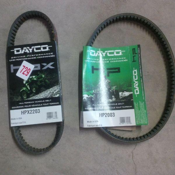 ATV drive belts