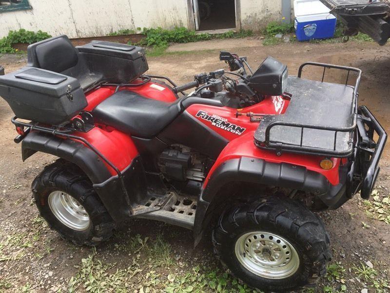 2001 Honda rubicon 500 4x4