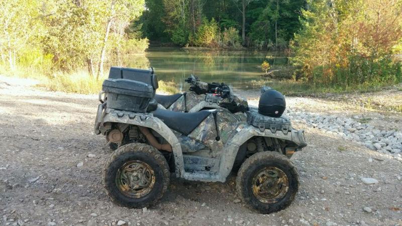 2 Polaris Browning Edition 850 atvs