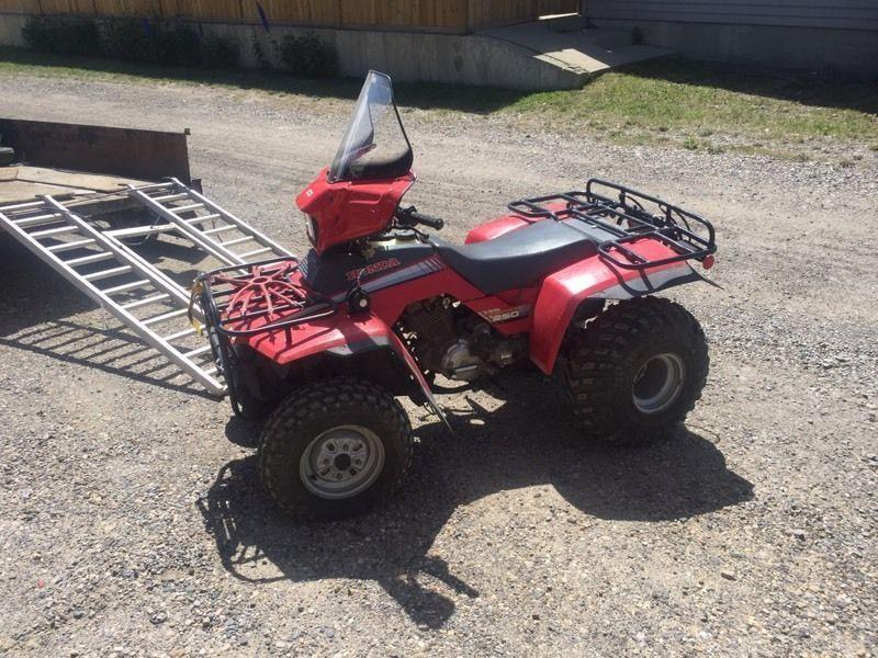 1986 2Wd Honda. 250 Fourtrax