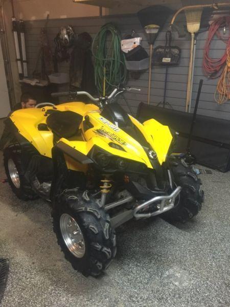 2007 can am renegade trades for dirt bike