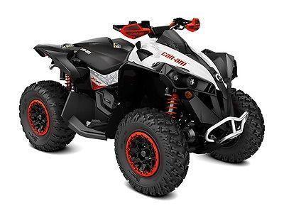 2017 Can-Am Renegade X xc 1000R Black, White Can-Am Red