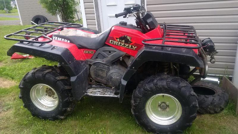 1998 Yamaha 600 Grizzly