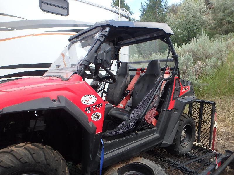 FOR SALE RZR 570 WITH TRAILER
