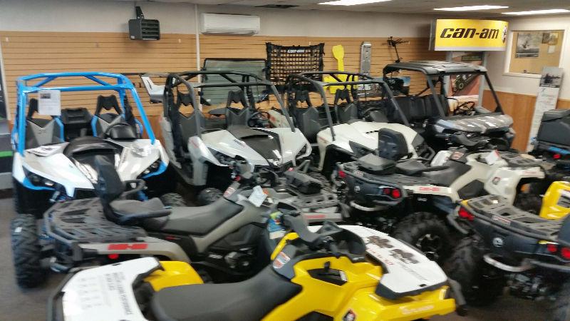 CAN-AM LOTS IN STOCK READY TO RIDE SALES EVENT HAVE A LOOK