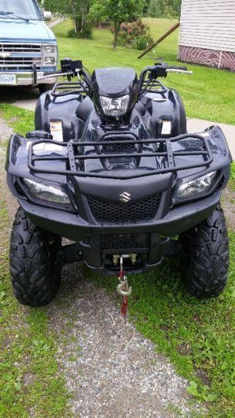 2013 750 Suzuki KingQuad with Power Steering