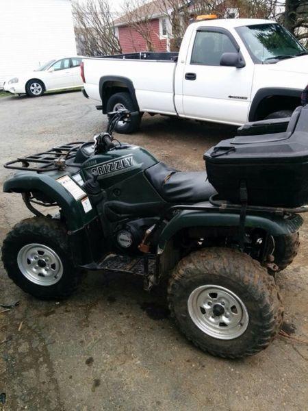 2002 yamaha 660 grizzly