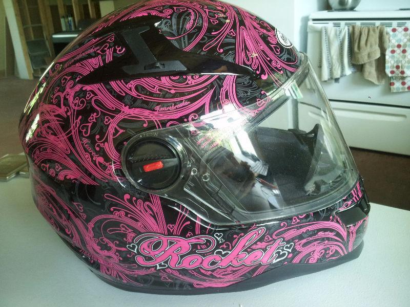 Like New Ladies Full Face Helmet