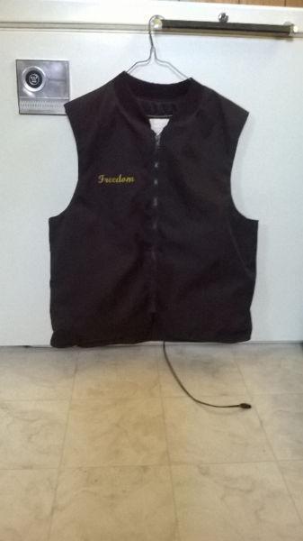 Mens Freedom heated cycle vest