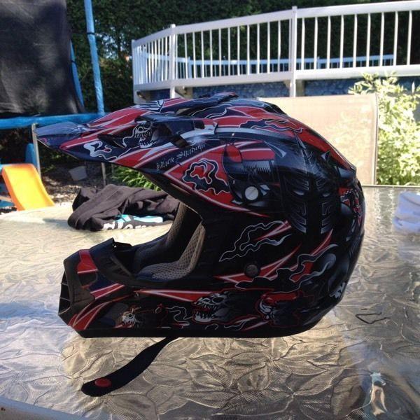 Atv motocross helmet
