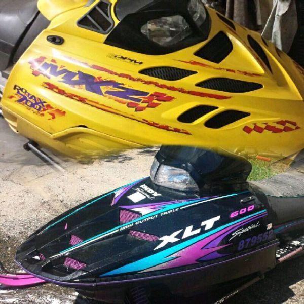 **Two sleds for 3000. Mxz 700 and xlt 600 **