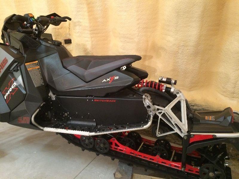 2015 POLARIS PRO X 800HO SWITCHBACK ONLY 750KM