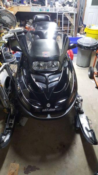 2001 Skidoo Grand Touring Millennium Edition. Only 2100 miles!