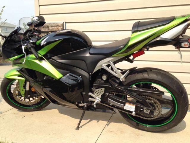 09 Honda CBR 600RR Green Addition