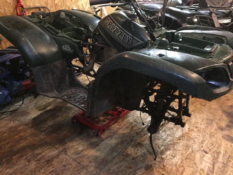 Yamaha Grizzly 660 Parts Quad
