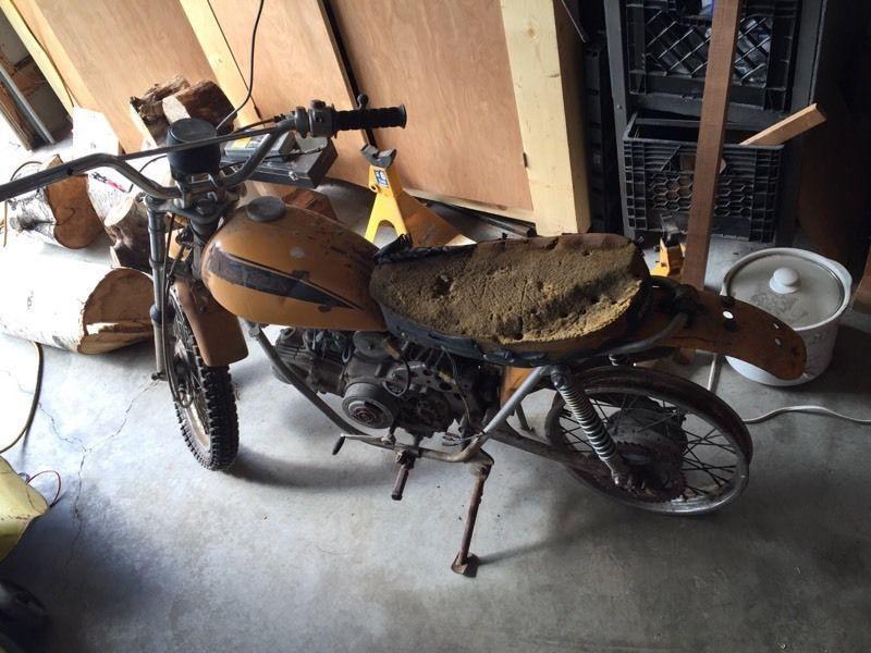 Honda SL70 parts bike