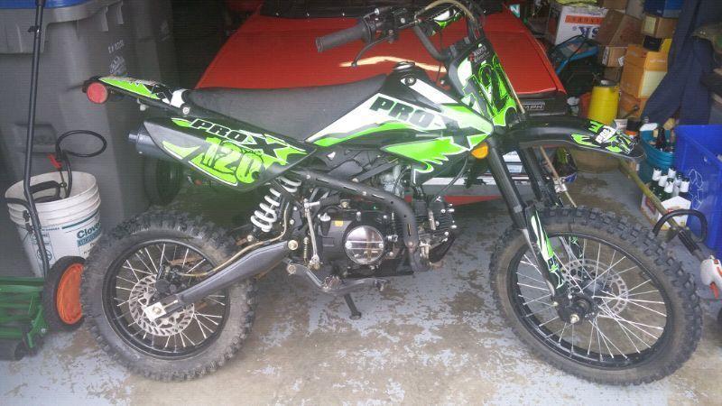 Wanted: 2014 Pro X 120cc Dirtbike