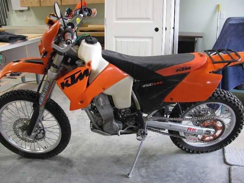 KTM 2004 EXC Excellent condition with many extras