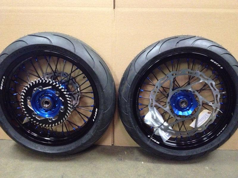 Wanted: Wanted supermoto rims and tires for wr450f