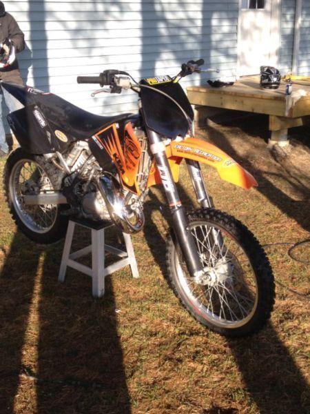2002 ktm sx 125 will trade for sea doo or motorcycle