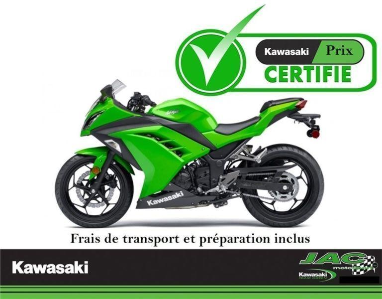 2015 Kawasaki Ninja 300R 22.75$*/sem** Transport Prep Inclus