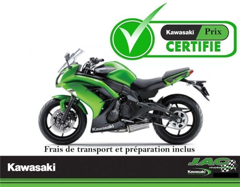 2015 Kawasaki Ninja 650 ABS Touring 34.62$*/sem**Transport Prep