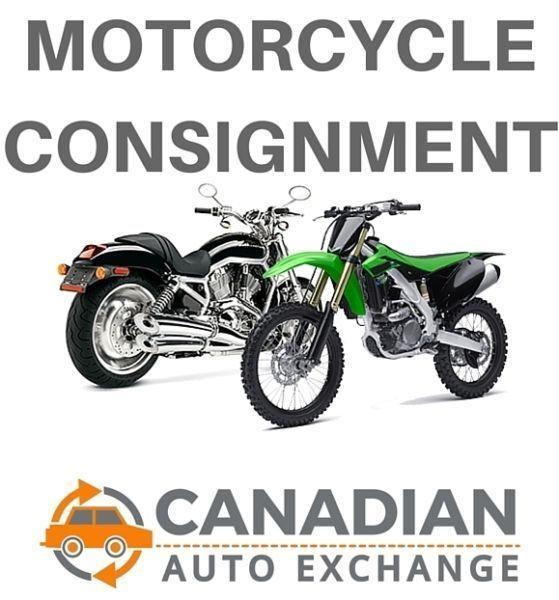 Motorcycle Consignment! A better way to sell your bike!