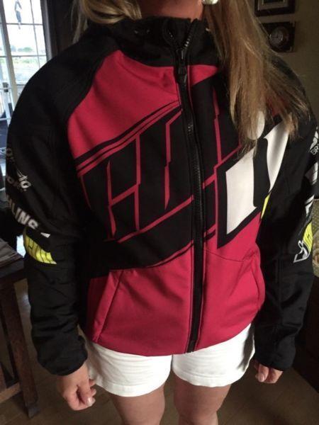 Ladies size medium Icon Team Merc motorcycle jacket