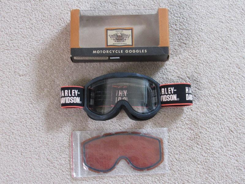 Harley Davidson Riding goggles - New in box - extra lense
