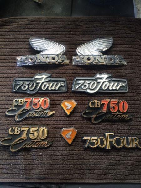 Honda CB750 Emblems/Badges
