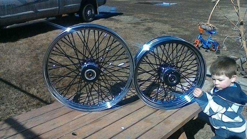 Brand new rims for Softail Nighttrain,Classic,Delux
