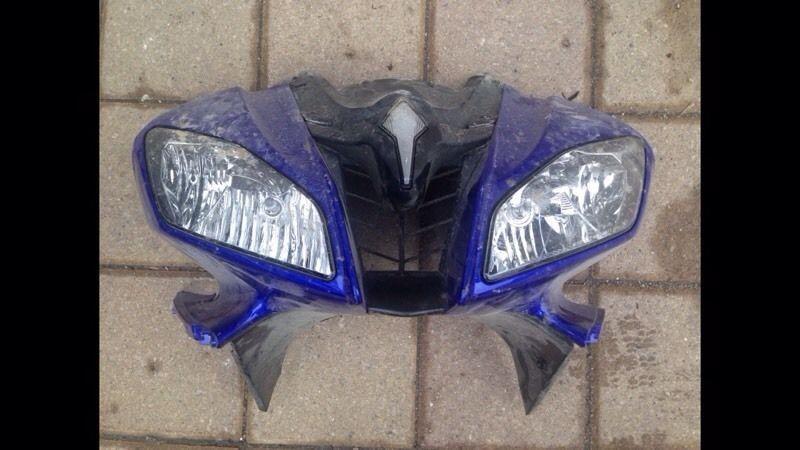 2008-2014 R6 complete nose with headlights and trim