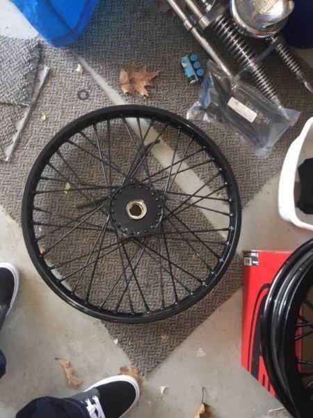 74-77 FX XL wheels and rotor