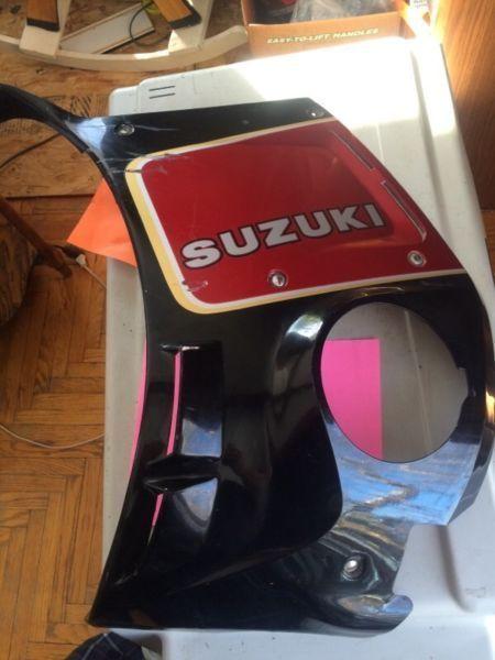 1985 Suzuki GSZ550EF Left Side Panel Cover