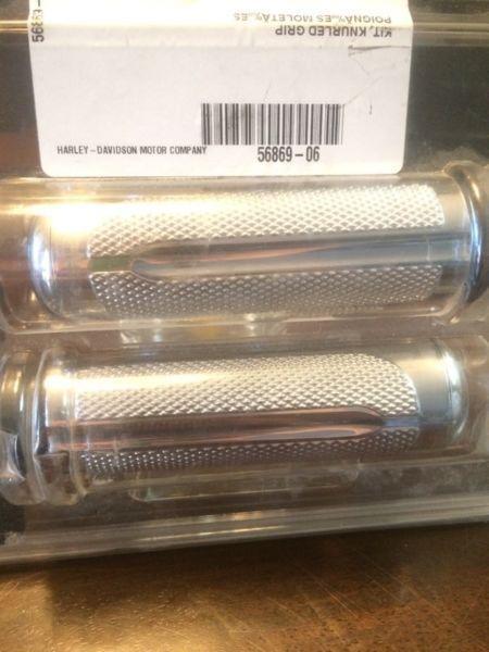 Harley Davidson Knurled Hand Grips $75