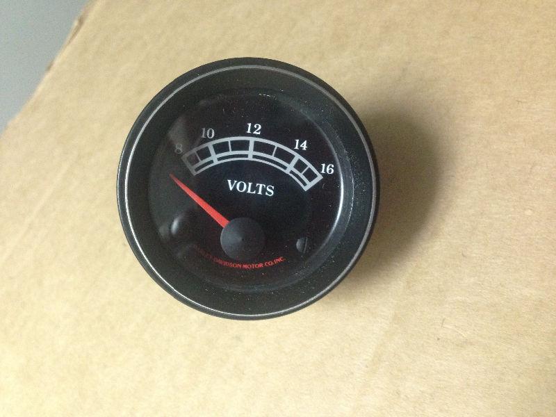 Harley Davidson voltmeter gauge 74526-86