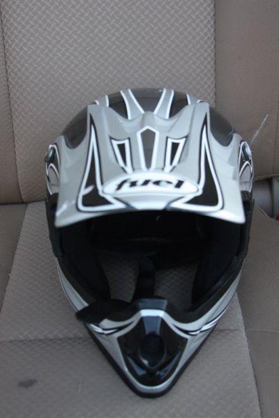 Helmet, Fuel Brand, Jr Size (MX Dot) good condition