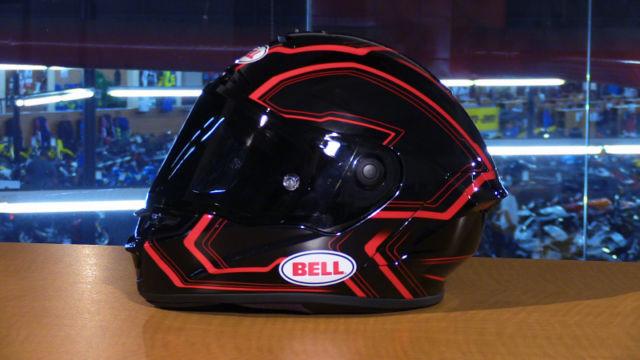 Casque moto Bell Star pace black red size Large