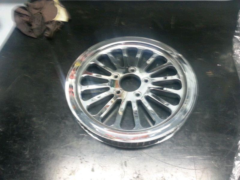 Super spoke pulley for Harley touring, FLH, FLHX, FLHT