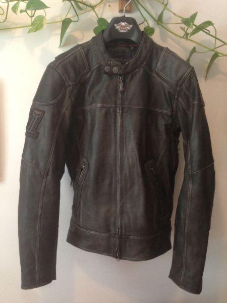 Manteau de Cuir Harley Davidson NEUF