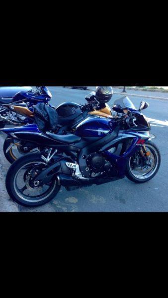 2007 GSXR 750 in excellent shape