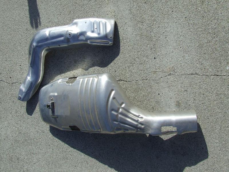 Muffler/Exhaust Pipe heat shields
