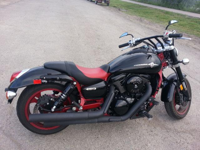 *Reduced* 2008 Kawasaki Vulcan, Mean Streak