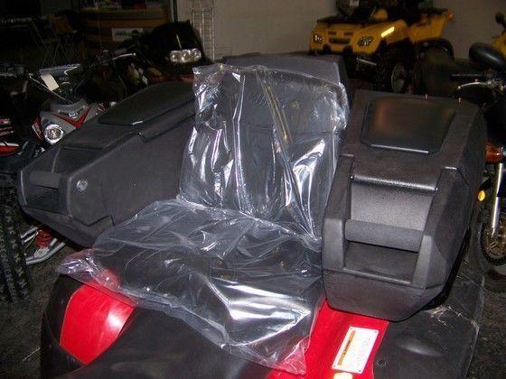 Black Deluxe rear ATV trunk {New} **PRICE MATCH GUARANTEE**