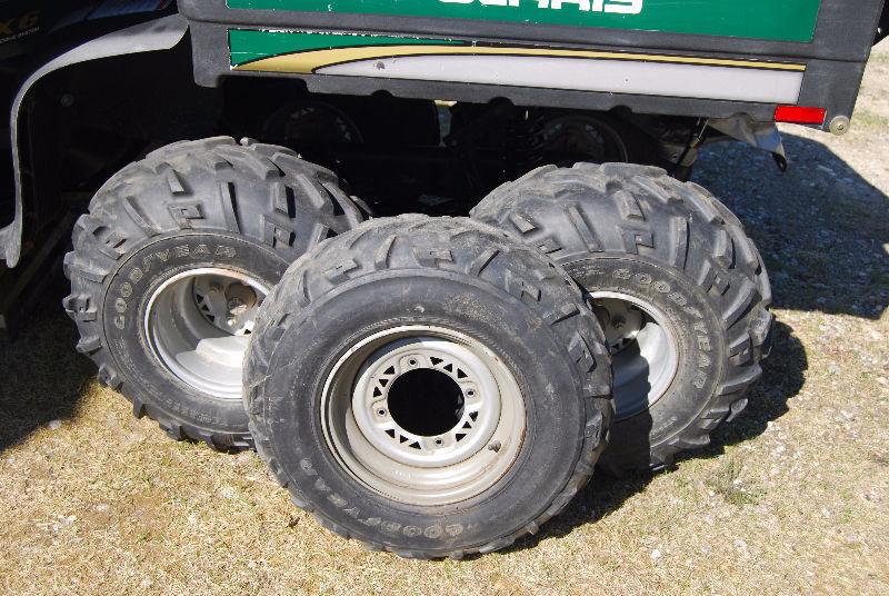 ATV tires/winch