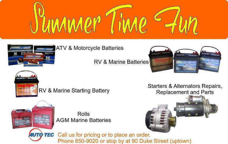 We have batteries for your ATV / Golf Cart needs